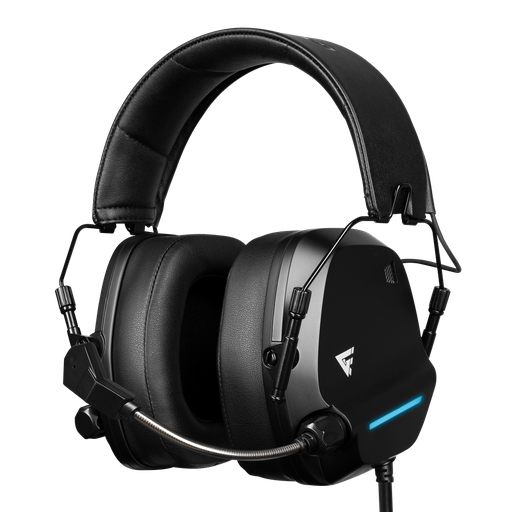 [HSG550] Game Factor Audífonos Gamer HSG550, Alámbrico, 2.3 Metros, Conector USB, Negro SKU: HSG550