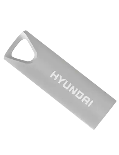 [HYU-U2BK/32G/NEW] Memoria USB Hyundai Bravo Deluxe, 32GB, USB-A 2.0, Lectura 10MB/s, Escritura 3MB/s, Plata SKU: U2BK/32G/NEW