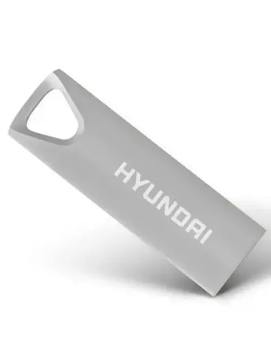 [HYU-U2BK/32G/NEW] Memoria USB Hyundai Bravo Deluxe, 32GB, USB-A 2.0, Lectura 10MB/s, Escritura 3MB/s, Plata SKU: U2BK/32G/NEW