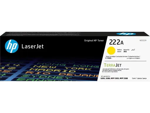 [W2223A] W2223A Magenta Original Toner 222A HP LaserJet Pro 3203, 3288, MFP 3303, MFP 3388 1,200 Páginas SKU: W2223A