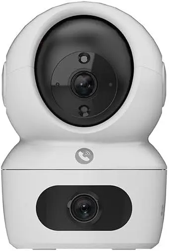 [CS-H7C (44WF,W2)] Cámara IP de Seguridad Interior CS-H7C (44WF,W2), 2K, EZVIZ, Wi-Fi, RJ45, Nocturno a Color, 2560 x 1440, Lentes duales 2K⁺ y 2K⁺, Soporta Máximo 512gb, CV-1863 SKU: CS-H7C (44WF,W2)
