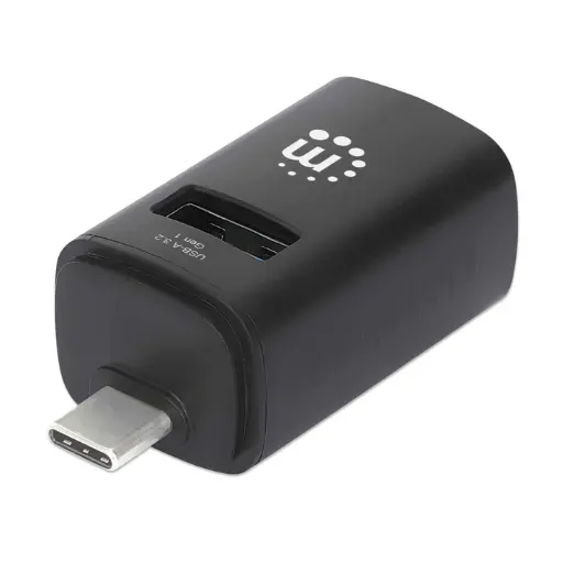 [180993] Manhattan Hub USB-C - USB-A 2.0, USB-A 3.1, 5 Gbit/s Tipo C AC-12333 SKU: 180993
