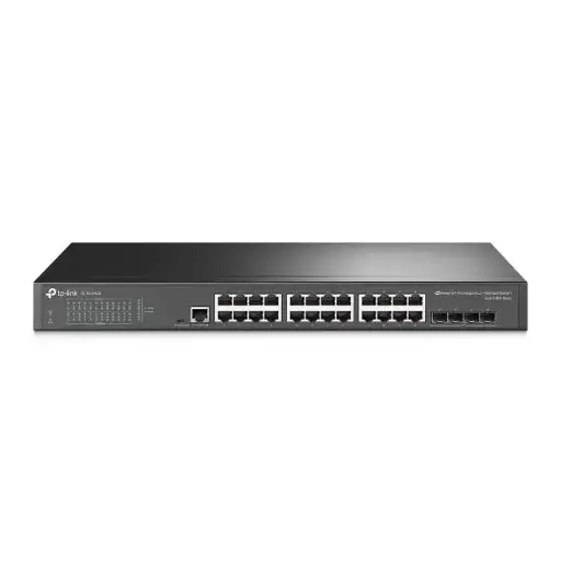[TL-SG3428] Switch TP-Link Gigabit Ethernet TL-SG3428 V1, 24 Puertos 10/100/1000Mbps + 4 Puertos SFP, 56 Gbit/s, 8.000 Entradas - Administrable SKU: TL-SG3428