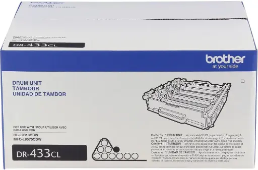 [DR433CL] DR433CL Original Unidad de Imagen Drum Brother DR-433CL HLL9310CDW, MFCL9570CDW 50,000 Pag. SKU: DR433CL