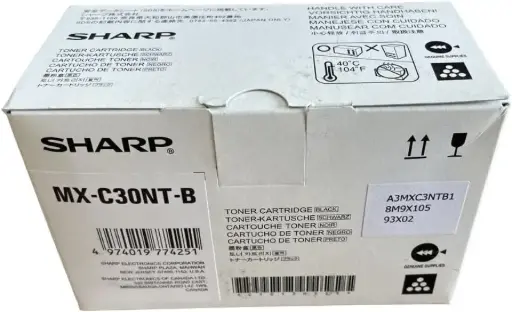 [CSHI131] MX-C30NTB Cartucho de Tóner Negro P/MX-C300W SKU: CSHI131