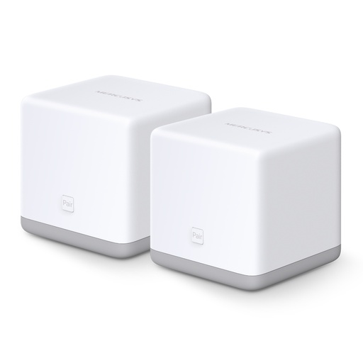 [HALO S3(2-PACK)] Access Point Mercusys con Sistema de Red Wi-Fi en Malla HALO S3, 300 Mbit/s, 2.4GHz - 2 Piezas NIC-3087 SKU: HALO S3(2-PACK)