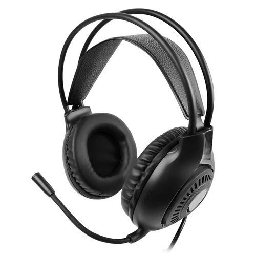 [PC-112150] Perfect Choice Audífonos con Micrófono PC-112150, Alámbrico, 1.8 Metros, 3.5mm, Negro SPK-2512 SKU: PC-112150