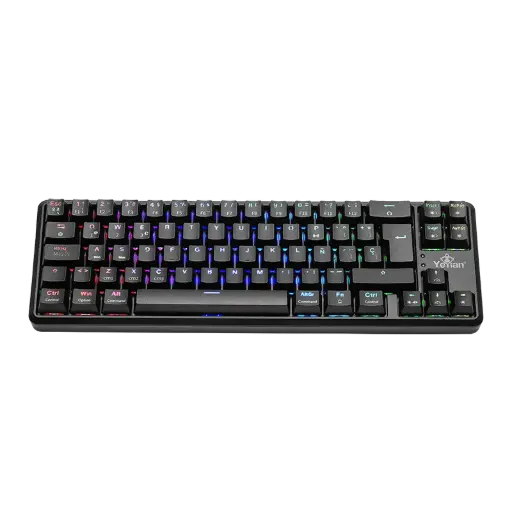 [YTM-28209R] Teclado Gamer Yeyian AKIL Serie S3500 LED RGB, Teclado Mecánico, Outemu Red, Inalámbrico, USB/Bluetooth, Negro, Español SKU: YTM-28209R