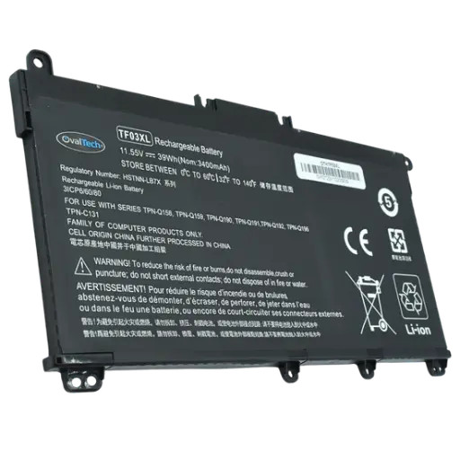 [OTHTF03XL] OTHTF03XL Bateria Interna (P) 11.55V para HP Pavilion 15-CC Series 15-CD Series 17-AR Series TF03XL SKU: OTHTF03XL