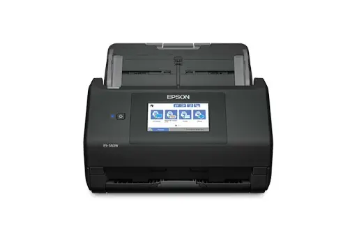 [B11B258201] Scanner Epson WorkForce ES-580W, 600 x 600 DPI, Escáner Color, Escaneado Dúplex, USB 3.2, Negro SKU: B11B258201