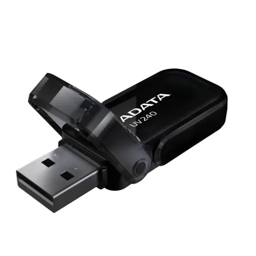 [AUV240-32G-RBK] Memoria USB Adata UV240, 32GB, USB 2.0,Negro, RAM-3170 SKU: AUV240-32G-RBK