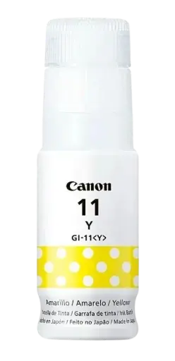 [4536C001] GI-11 Amarillo Original Bote de Tinta GI11 Canon G1130, G3170, G3170, G4170, G3160, G2160, G2170 70ml SKU: 4536C001