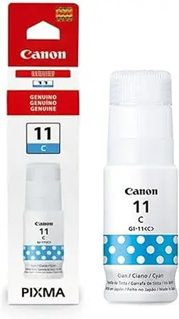 [4534C001] GI-11 Cian Original Bote de Tinta GI11 Canon G1130, G3170, G3170, G4170, G3160, G2160, G2170 70ml SKU: 4534C001