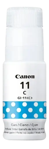 [4534C001] GI-11 Cian Original Bote de Tinta GI11 Canon G1130, G3170, G3170, G4170, G3160, G2160, G2170 70ml SKU: 4534C001