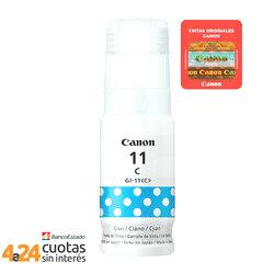 [4534C001] GI-11 Cian Original Bote de Tinta GI11 Canon G1130, G3170, G3170, G4170, G3160, G2160, G2170 70ml SKU: 4534C001