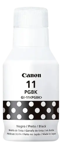 [4525C001] GI-11 Negro Original Bote de Tinta GI11 Canon G1130, G3170, G3170, G4170, G3160, G2160, G2170 135ml SKU: 4525C001