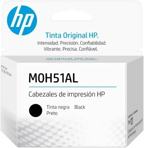 [M0H51AL] M0H51AL Cabezal Negro HP Smart Tank 350, 500, 510, 530, 610. HP Smart Tank Plus 550, 570, 650, 450/ Ink Tank 115, Ink Tank 310, Ink Tank 315, Smart Tank 410, Smart Tank 415 SKU: M0H51AL