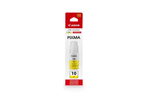 [3393C001AB] GI-10 Amarillo Original Bote de Tinta GI10 Canon Pixma G2010, G5010, G6010, G7010 70ml SKU: 3393C001AB