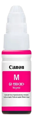 [0669C001AA] GI-190 Magenta Original Bote de Tinta GI190 Canon, G1100, G1110, G2100, G2110, G2111, G3100, G3110, G3111, G4100, G4110, G4111 70ml SKU: 0669C001AA