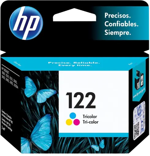 [CH562HL] HP 122 Tricolor Original Cartucho de Tinta HP122 HP Deskjet 1000, 1050, 2000, 2050, 3000, 3050 100 Páginas SKU: CH562HL