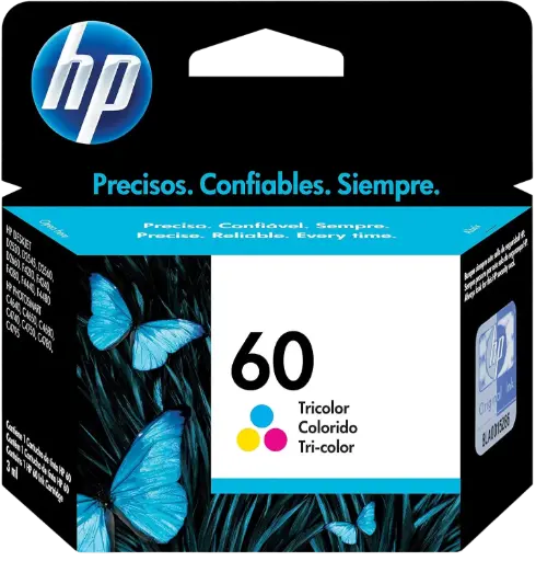 [CC643WL] HP60, HP675, HP901 Tricolor Original Cartucho de Tinta HP60 HP Deskjet D1660/D2530/D2545/D2560/D2660/D2680/D5560/F2430/F2440/F2480/F4210/F4235/F4240/F4280/F4435/F4440/F4480/F4580 ENVY 100/110/111/114/120/121 PHOTOSMART C4635/C4640/C4650/C4680/C4740/C4750/C4780/C4795 6.5ml SKU: CC643WL