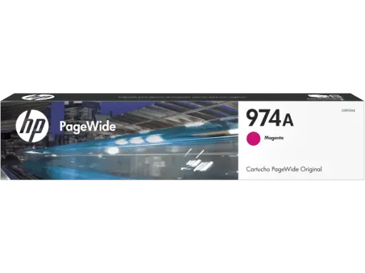 [L0R90AL] HP 974 Magenta Original Cartucho de Tinta HP974 HP Pagewide Series 352 Y 377; HP Pagewide Pro Series 452, 477, 552, 577 3,000Pag. 35.5ml SKU: L0R90AL
