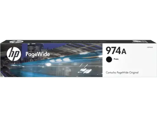 [L0R96AL] HP 974 Negro Original Cartucho de Tinta HP974 HP Pagewide Series 352 Y 377; HP Pagewide Pro Series 452, 477, 552, 577 3,500Pag. 64ml SKU: L0R96AL