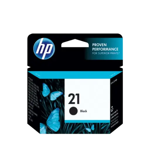 [C9351AL] HP 21 Negro Original Cartucho de Tinta HP21 HP Deskjet D2330 Printer HP Deskjet 3910, 3920, 3930, 3940, D1311, D1320, D1330, D1341, D1360, D1420, D1430, D1445, D1455, D1460, D1468, D1520, D1530, D1560, D2330, D2345, D2360, D2430, D2445, D2460, D2468, F2110, F2120, F2140, F2180, F2185, F2187, F2210, F2212, F2235, F2240, F2250, F2275, F2280, F2290, F325, F335, F340, F350, F370, F375, F380, F390, F394, F4135, F4140, F4150, F4172, F4175, F4180, F4185, F4190, and F4194 Printers, HP Officejet 4315 and J3680 All-in-One Printers, and HPPSC 1410 All-in-One 190Pag. SKU: C9351AL