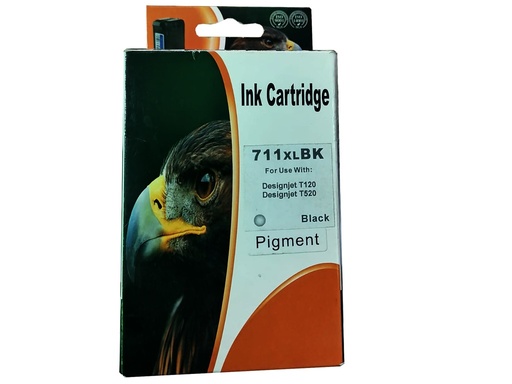 [CZ129AG] HP 711 Negro Compatible Cartucho de Tinta HP711 HP DesignJet T100, T120, T125, T130, T520, T525, T530 38ml SKU: CZ129AG