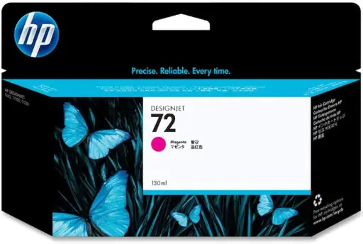 [C9372A] HP 72 Magenta Original Cartucho de Tinta HP72 DesignJet de la serie T610, T620, T770, T1100, T1200, T1200 HD, T2300 eMFP, T790, T1300 130ml SKU: C9372A