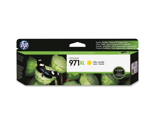 [CN628AM] HP 971XL Amarillo Original Cartucho de Tinta HP971XL HP Officejet Pro X451dn,dw, X551dw, X476dn, X476dw, X576dw 6,600Pag. 83ml
SKU: CN628AM