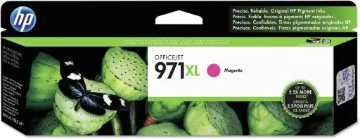 [CN627AM] HP 971XL Magenta Original Cartucho de Tinta HP971XL HP Officejet Pro X451dn,dw, X551dw, X476dn, X476dw, X576dw 6,600Pag. 80.5ml
SKU: CN627AM
