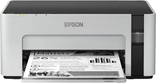 [C11CG96301] Impresora Epson EcoTank M1120, Blanco y Negro, Tinta Continua, Tanque de Tinta, Inalámbrico, Impresora Monocromática Wifi Direct 32ppm SKU: C11CG96301