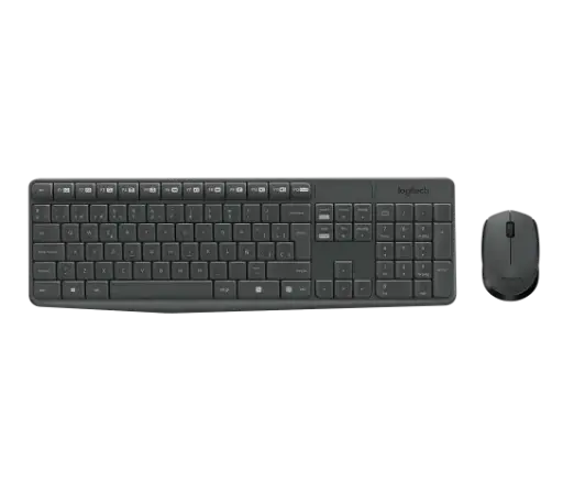 [920-007901] Kit de Teclado y Mouse Logitech MK235, Inalámbrico, USB, Negro (Español) KB-597 SKU: 920-007901