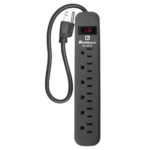 [00-5340-00-5] Koblenz Supresor de Picos SS-420 C, 6 Contactos, Barra de Contactos 420 Joules 00-5340-00-5