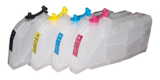 [LC51KIT] LC51 Kit Cartuchos Recargables Vacios de Tinta Brother LC-51 DCP-130C, DCP-330C, DCP-350C, IntelliFax-1860C, IntelliFax-1960C, IntelliFax-2480C, IntelliFax-2580C, MFC-230C, MFC-240C, MFC-3360C, MFC-440CN, MFC-465CN, MFC-5460CN, MFC-5860CN, MFC-665CW, MFC-685CW, MFC-845CW, MFC-885CW 500Pag. SKU: LC51KIT