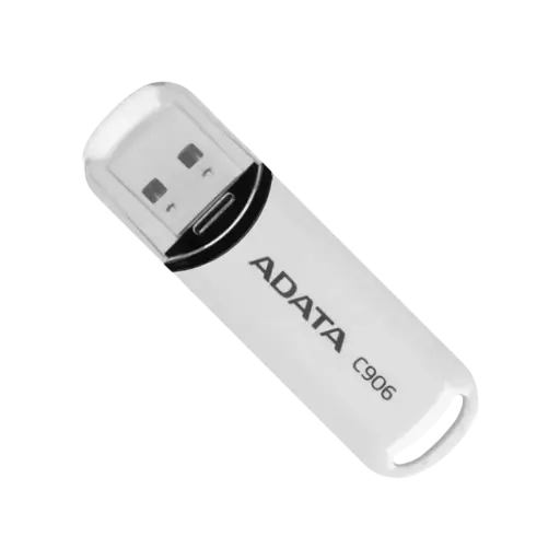 [AC906-32G-RWH] Memoria USB Adata C906, 32GB, USB 2.0, Blanco RAM-2009 SKU: AC906-32G-RWH