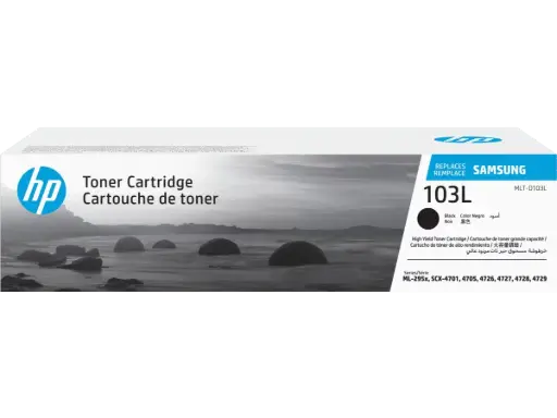 [MLT-D103L/SU721A] MLT-D103L Original Toner Samsung ML-2950, 2950ND, 2951D, 2955ND/DW/FW SCX-4726FN, 4727FD, 4728FD, 4728FW SCX4729FD/FW/FWX 2,500 páginas SKU: MLT-D103L/SU721A