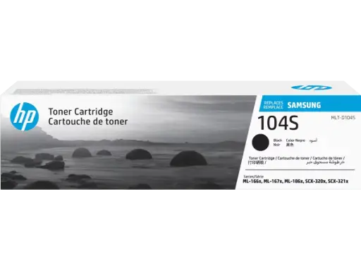 [MLT-D104S/SU751A] MLT-D104S Original Toner Samsung ML-1660, 1665, 1666, 1661, 1860, 1861 ML-1865, 1670, 1667, 1671 ML-1675, 1677, 1673, 1674, 1678, 1864K ML1867, Samsung SCX-3200, 3201, 3217, 3218, 3205, 3207, 3210 1,500 páginas SKU: MLT-D104S/SU751A