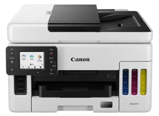 [GX6010] Multifuncional Canon Maxify GX6010, Color, Tinta Continua, 45 ppm B/N 25 ppm a Color, Usb, Wifi, Ethernet Impresora, Copiadora, Escáner SKU: 4470C004AA