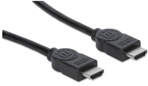 [308816] Manhattan Cable HDMI Macho - HDMI Macho, 4K, 30Hz, 1 Metro, Negro CB-1499 SKU: 308816