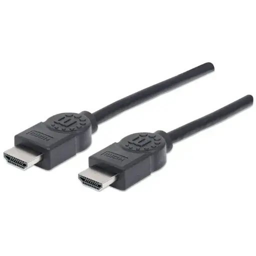 [323239] Manhattan Cable HDMI de Alta Velocidad con Canal Ethernet, HDMI Macho - HDMI Macho, 4K, 30Hz, 5 Metros, Negro CB-497 SKU: 323239