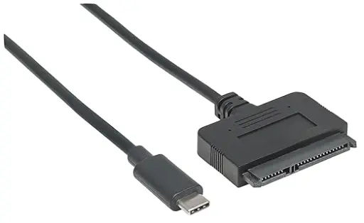 [152495] Manhattan Cable SATA Macho - USB 3.1 Macho, 25cm, Negro SKU: 152495
