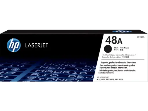 [CF248A] CF248A Original Toner 48A HP LaserJet Pro M15w, M15a, M16, MFP M28w/28a, MFP M29a, M29w  1,000 páginas SKU: CF248A
