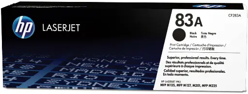 [CF283A] CF283A Original Toner 83A HP LaserJet Pro M201dw, M225dw, M125a, M127fn, M127fw 1,500 Paginas SKU: CF283A