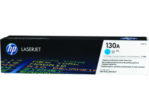 [CF351A] CF351A Cian Original Toner 130A HP LaserJet Pro MFP M176, MFP M177 1,000 Páginas SKU: CF351A