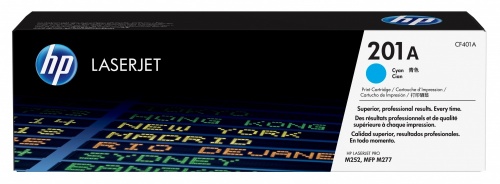[CF401A] CF401A Cian Original Toner 201A HP Color LaserJet Pro MFP M277, M274, M252 1,400 Páginas SKU: CF401A