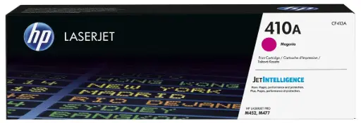 [CF413A] CF413A Magenta Original Toner 410A HP Color LaserJet Pro M452, M477, M377 2,300 Páginas SKU: CF413A