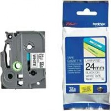 [TZE251] Cinta Brother TZE251 Negro en Blanco, 24mm x 8m sin extra fuerte SKU: TZE251