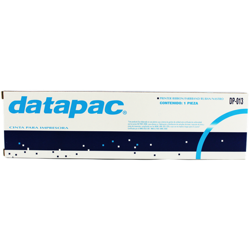 [DP-013] Cinta Datapac DP-013, DP013, (Similar S015631) Epson FX70, FX80, FX85 Epson FX850, FX850 Plus, Epson FX-870, FX-8750 Plus 880, Epson LQ-300, Epson LX-300+, LX300, LX-800, LX-810, LX-850, AP 2000, T1000  SKU: DP-013